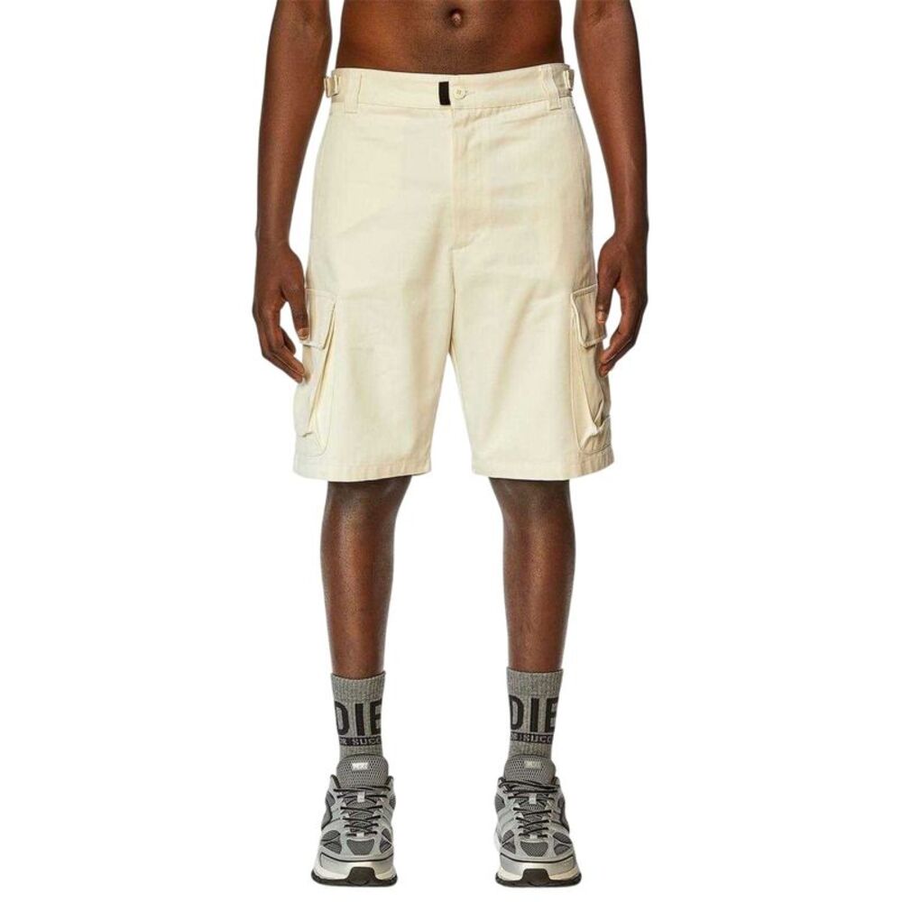 Diesel Mens Argym Cargo Shorts / Vaporous Grey